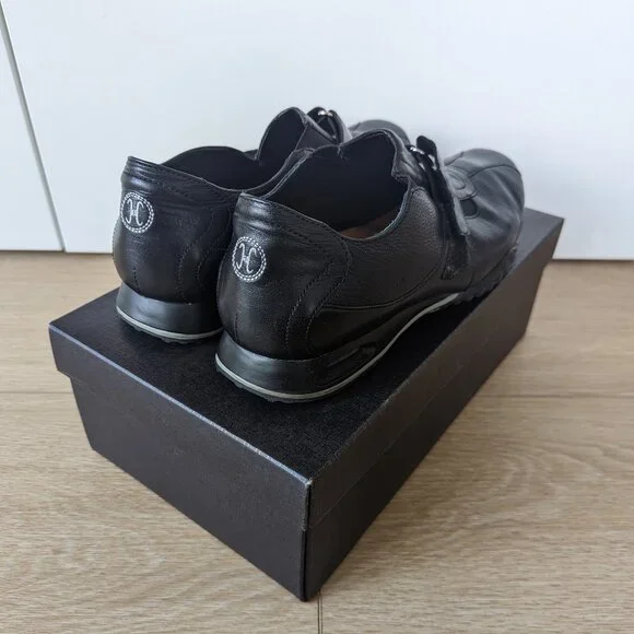 Cole Haan Air Estadio Strap II Leather Shoes – Black, Men's 9 - Picture 5 of 14